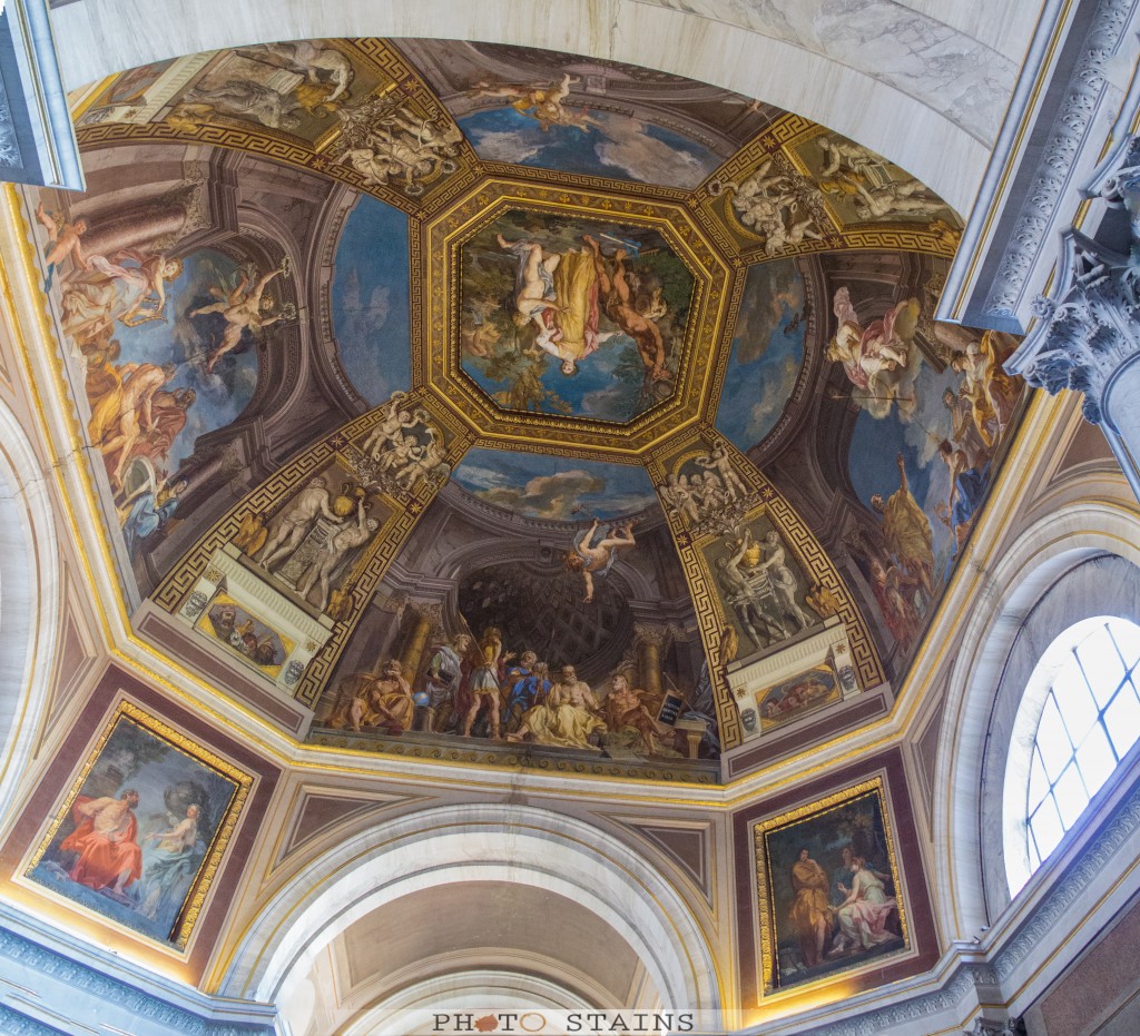 Ceiling of the Hall of the Muses